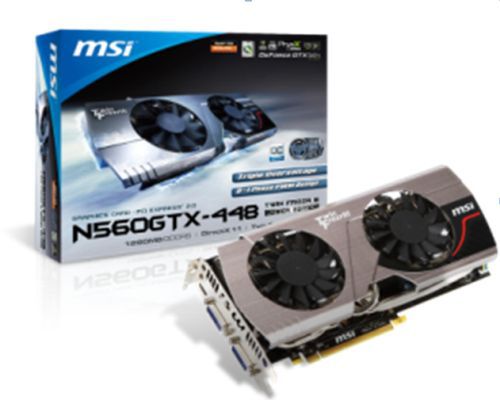 MSI N560GTX-448 Twin Frozr III Power Edition