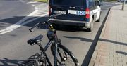 Policjant po służbie zatrzymał pijanego kierowcę, jadąc rowerem