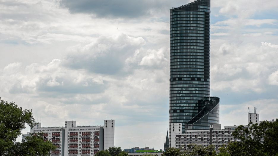 Sky Tower we Wrocławiu