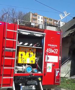 Pożar w Starachowicach. Płonęła kamienica
