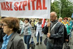 Katowice: „Liczymy na wasze sumienie!" Protest w obronie szpitala w Pszczynie