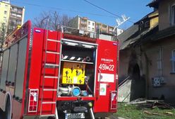 Pożar w Starachowicach. Płonęła kamienica