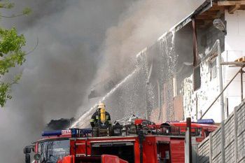Pożar w Krakowie - ugaszony