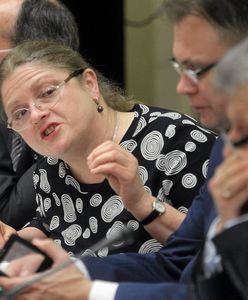 "Prezes świątecznie odpoczywa". Krystyna Pawłowicz nie daje o sobie zapomnieć