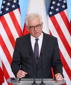 Jacek Czaputowicz komentuje ostrą reakcję Izraela. "Te obawy są nieuzasadnione"