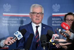 Szef MSZ wydał oświadczenie ws. wniosku Ziobry. "W pełni popie‎ram wniosek prokuratora generalnego"