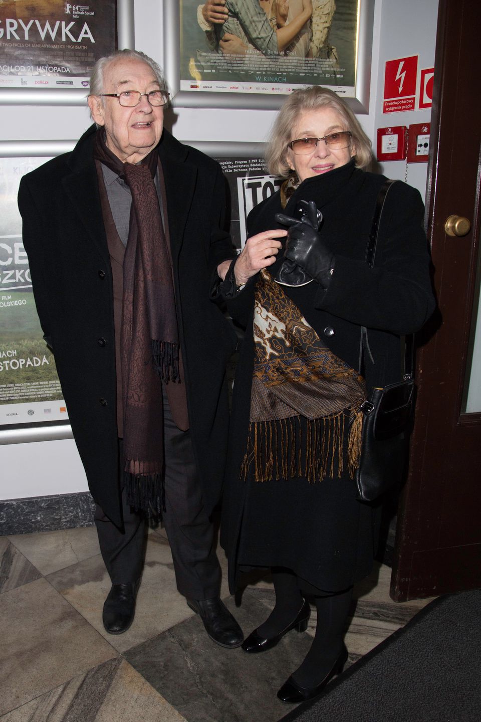 Andrzej Wajda i Krystyna Zachwalowicz na wręczeniu nagród Morgensterna
Fotografia: ONS