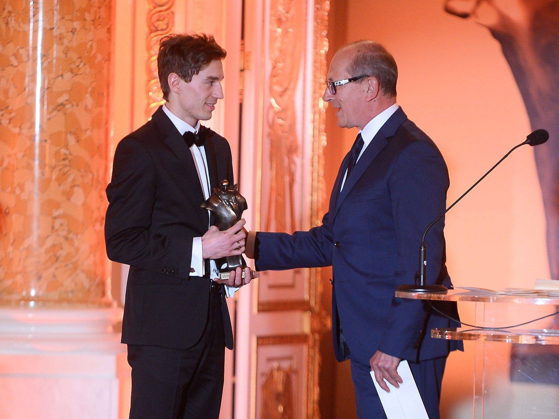 Kamil Stoch skomentował wpadkę z hymnem polskim