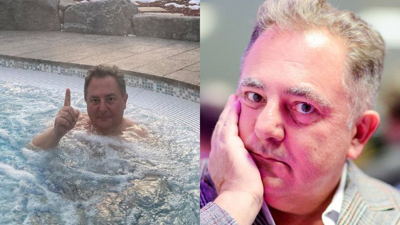 Zrelaksowany Robert Makłowicz ładuje baterie w Alpach, racząc fanów fotką prosto z jacuzzi (FOTO)