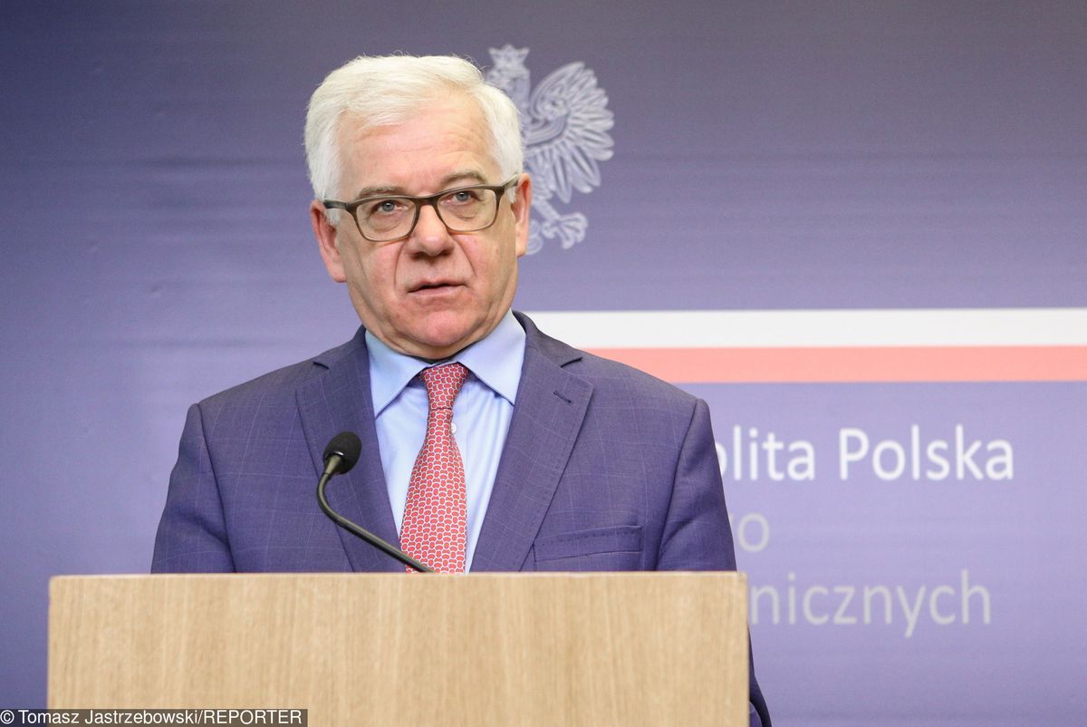 Jacek Czaputowicz o Tu-154M: przetrzymywanie wraku jest bezprawne