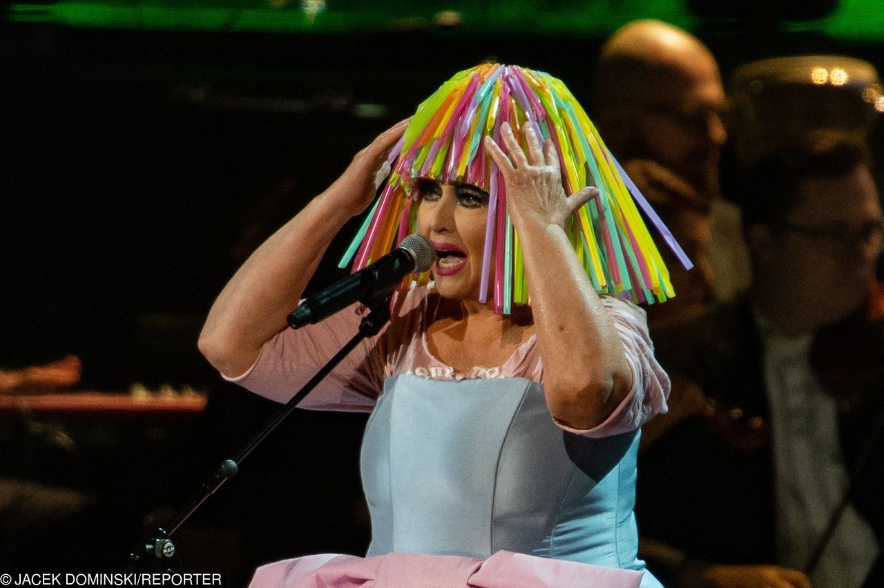 Maryla Rodowicz zaskoczyła stylizacją. Miała na głowie słomki