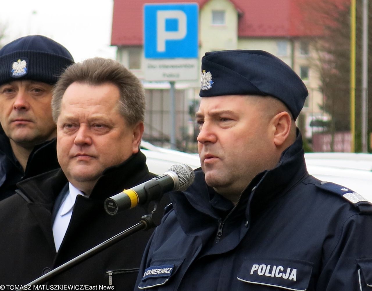 Szef podlaskiej policji Daniel Kołnierowicz z naganą. To pierwsza taka sytuacja