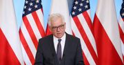 Jacek Czaputowicz komentuje ostrą reakcję Izraela. "Te obawy są nieuzasadnione"