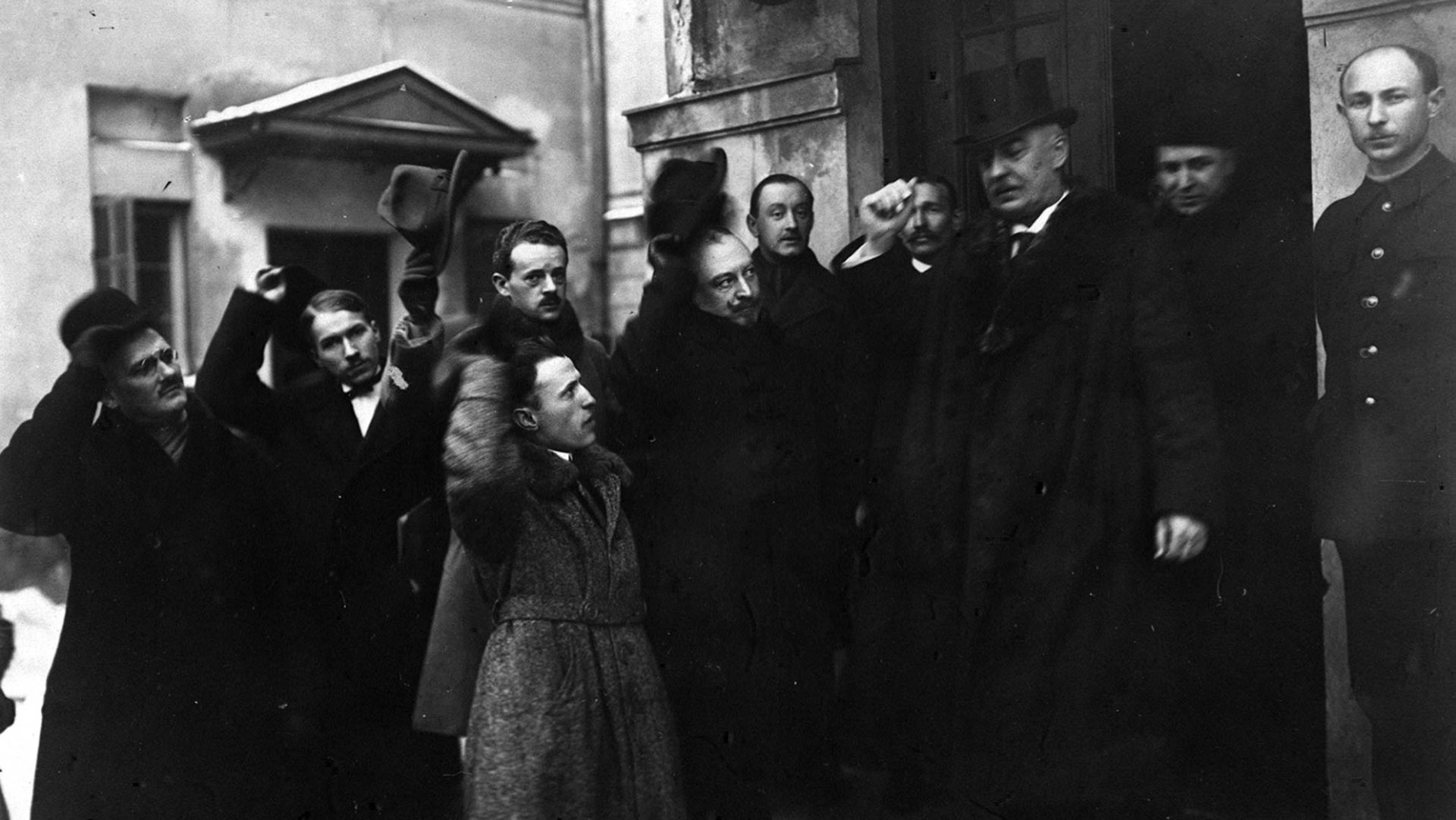 Gabriel Narutowicz po zaprzysiężeniu