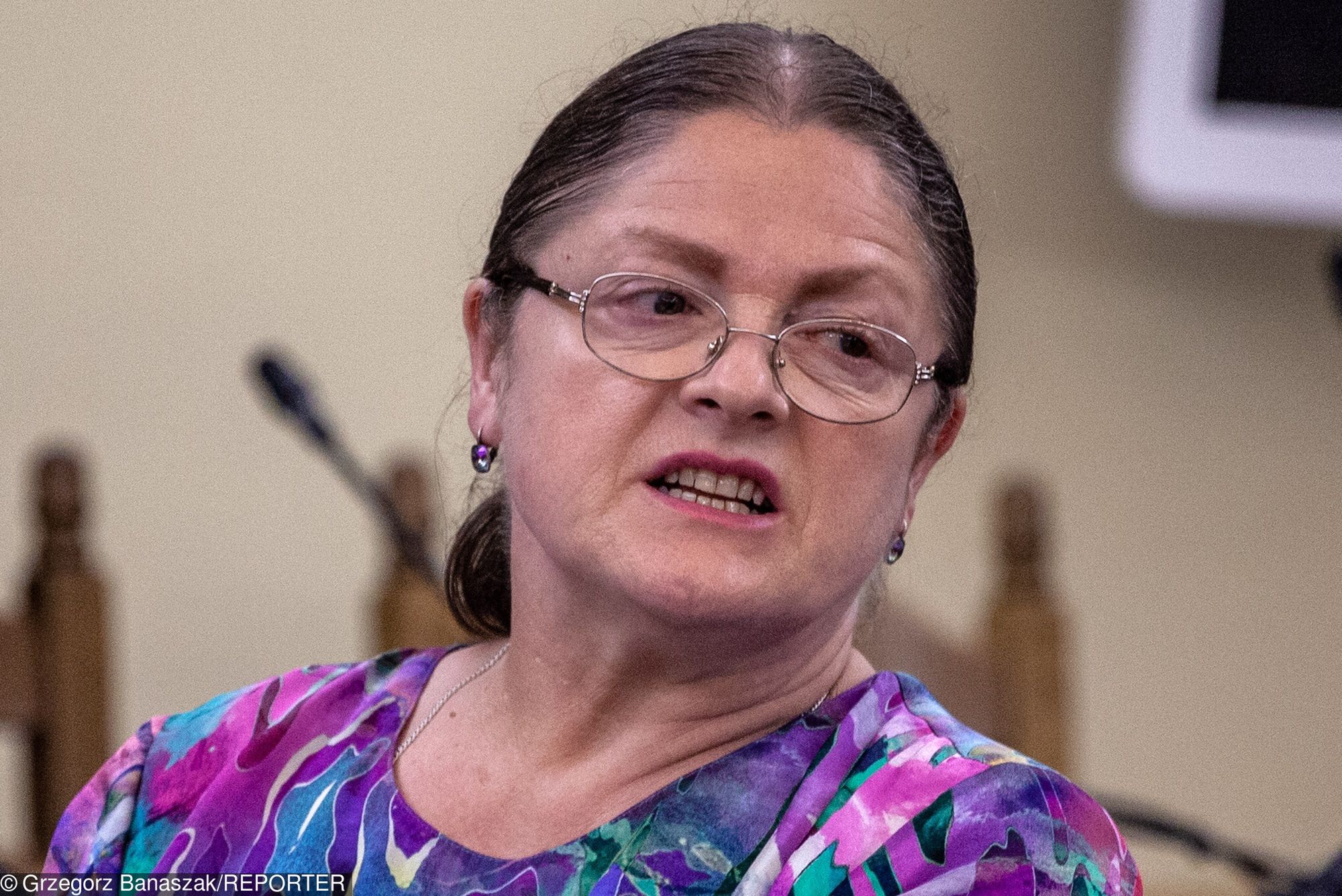 Posłanka Krystyna Pawłowicz Barbarę Nowacką nazwała "sierotą po Palikocie"