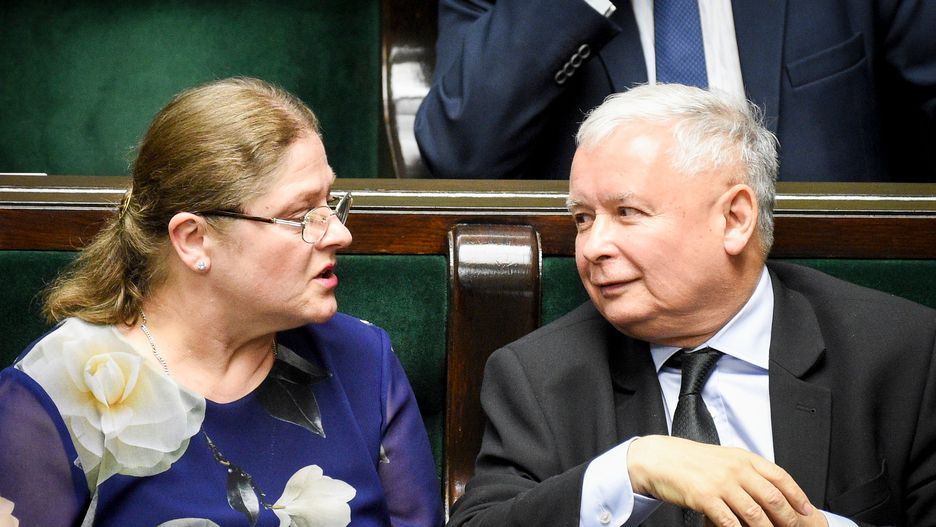 Krystyna Pawłowicz, Jarosław Kaczyński