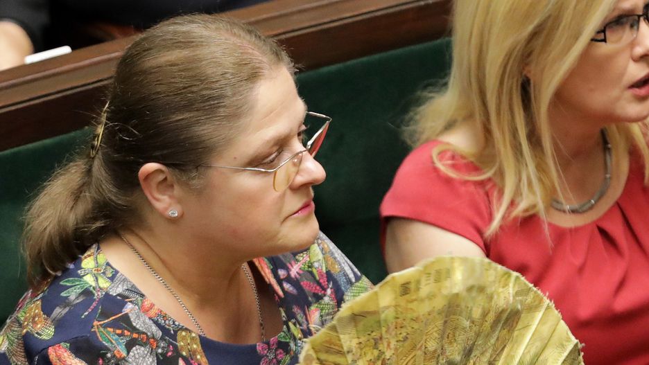 Krystyna Pawłowicz inspiruje się stylem Agaty Kornhauser-Dudy