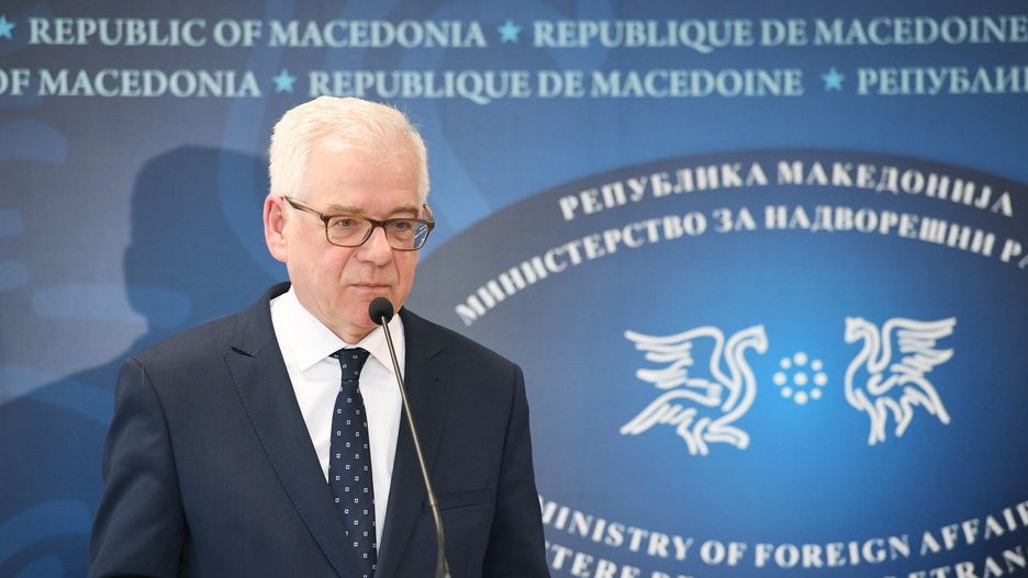 Czaputowicz w Macedonii
