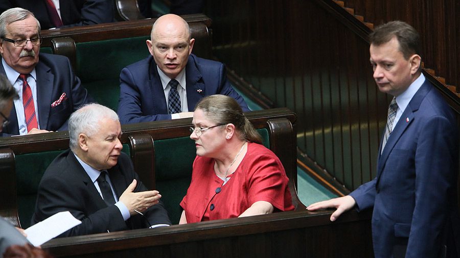 Krystyna Pawłowicz w Sejmie 