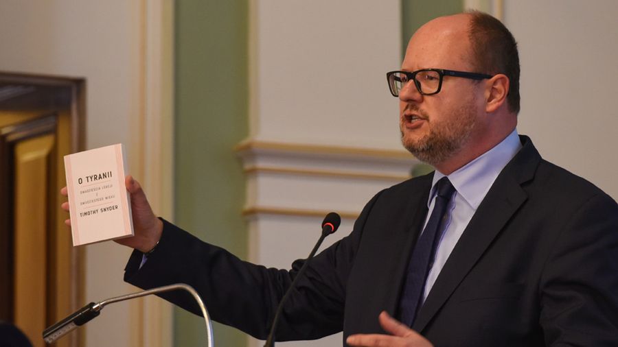 Prezydent Gdańska na sesji Rady Miasta