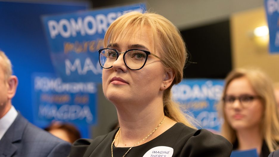 Magdalena Adamowicz, żona zmarłego polityka