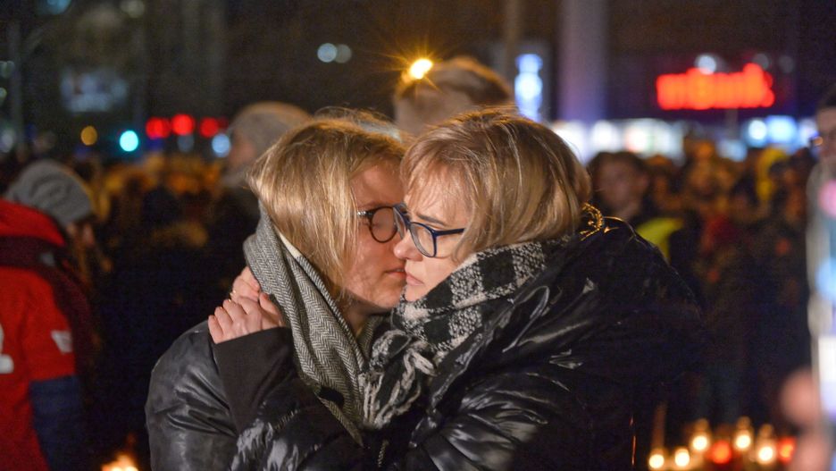 Magdalena Adamowicz z córką Antoniną