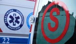 Wypadek w Łodzi. Akcja ratunkowa w wytwórni betonu