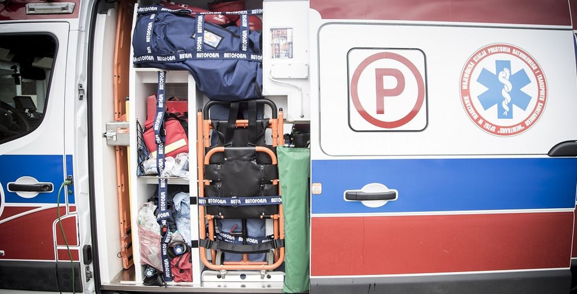 Wyposażenie karetki pogotowia 