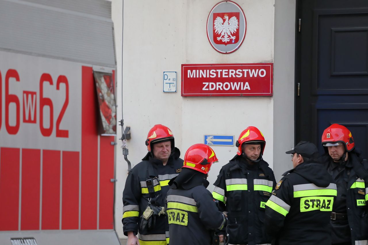 Warszawa. Tajemnicza paczka w Ministerstwie Zdrowia. Służby są na miejscu