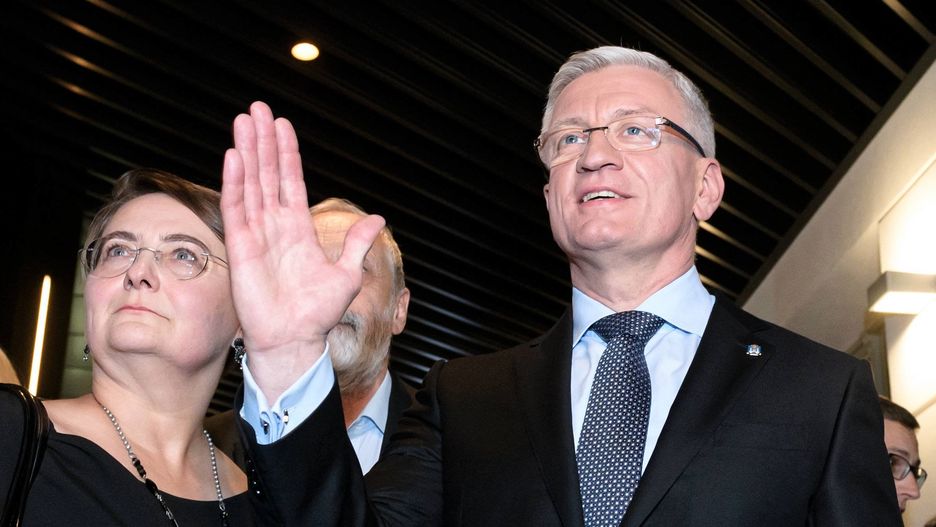 Wybory prezydenckie 2020. Jacek Jaśkowiak (prezydent Poznania), obok była żona Joanna Jaśkowiak (zdj. arch.)
