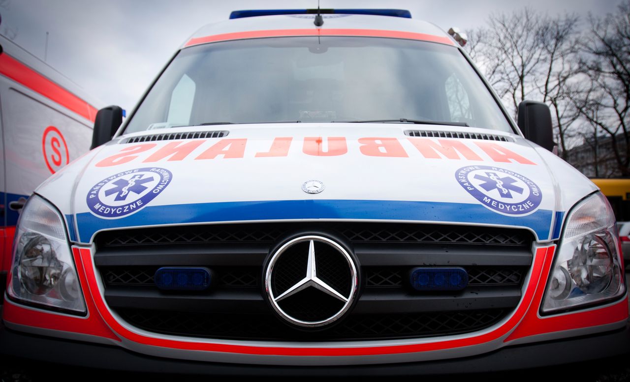 Mikołów. Poważny wypadek. Ranna 11-latka i jej ojciec 