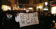 Zdjęcie dnia: protesty przeciwko ACTA