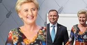 Dożynki Prezydenckie 2020. Andrzej i Agata Dudowie otrzymali tak samo oryginalny prezent, jak wyjątkowa była kreacja Pierwszej Damy