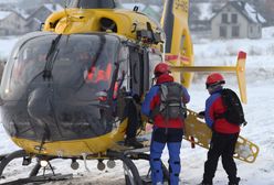 Wypadek na stoku w Szczyrku. Do narciarki wezwano śmigłowiec