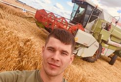 Szybowiec wylądował na polu. Syn sołtysa ruszył z pomocą