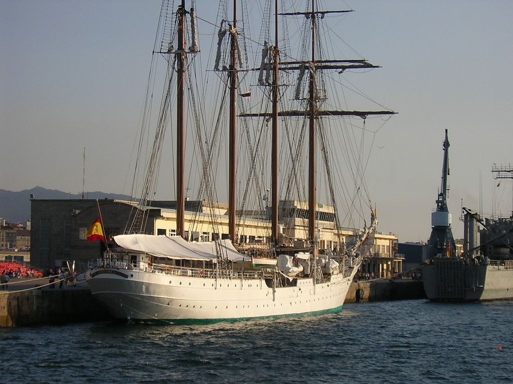 Żaglowiec Juan Sebastian de Elcano 