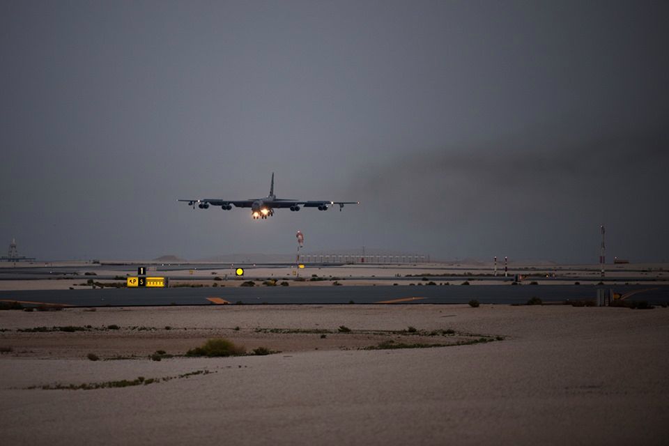 Bombowce USA wylądowały w Katarze. Jest zagrożenie ze strony Iranu