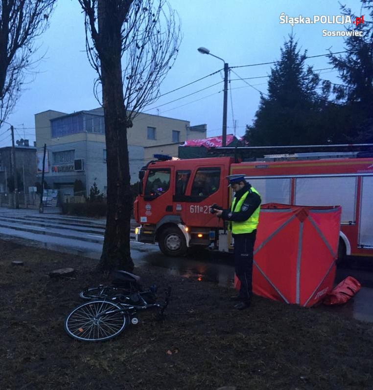 Wypadek w Sosnowcu. Śmiertelne potrącenie