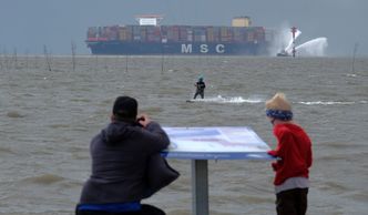 Największy na świecie kontenerowiec MSC Gulsun płynie do Polski. Dotrze do Gdańska w piątek