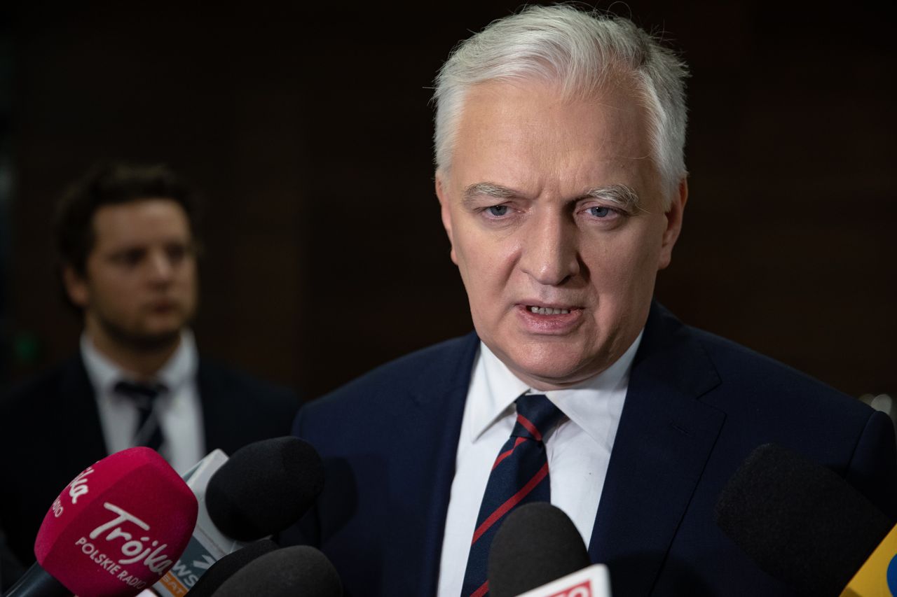 Jarosław Gowin o aferze w Ministerstwie Sprawiedliwości. "Niektórzy sędziowie naoglądali się serialu 'House of Cards'"