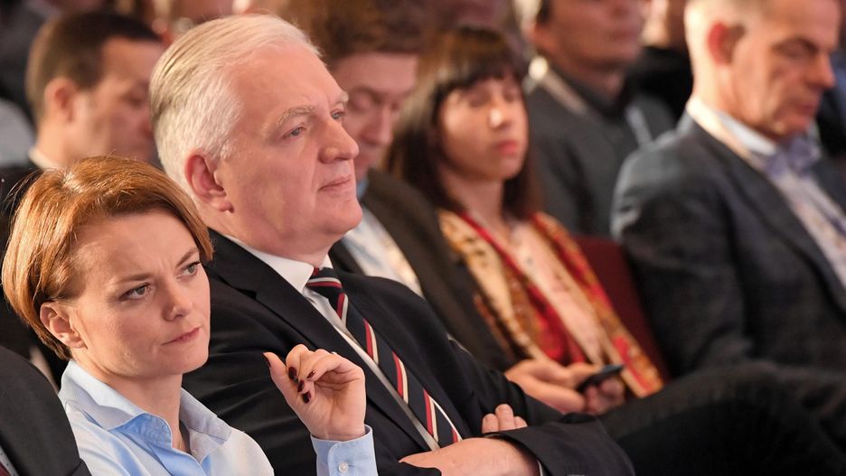 Minister rozwoju Jadwiga Emilewicz oraz wicepremier Jarosław Gowin (zdj. arch.)