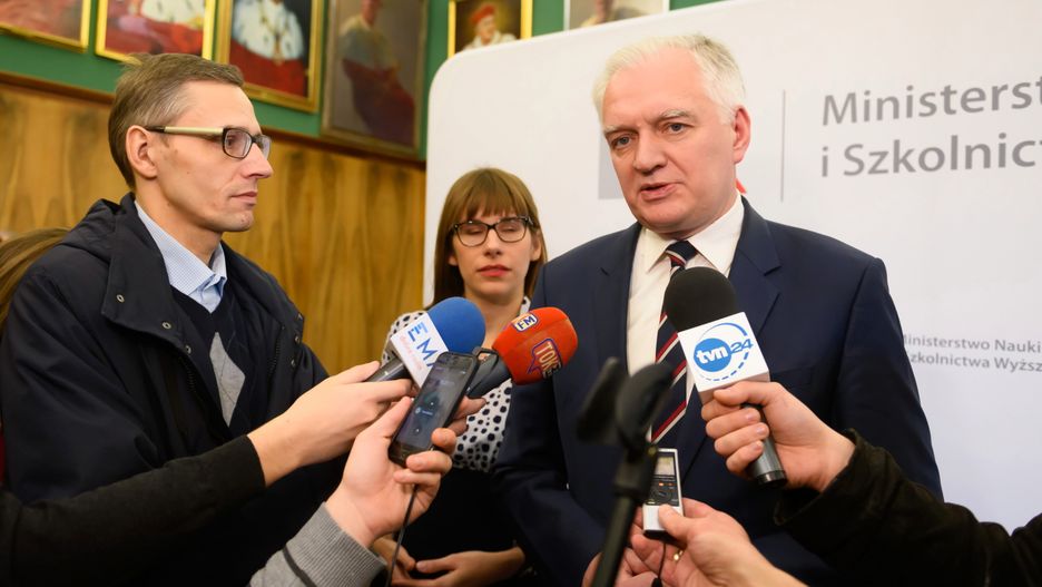 Jarosław Gowin w obronie wolności słowa. Zajmie się sprawą zwolnionego z SUM wykładowcy