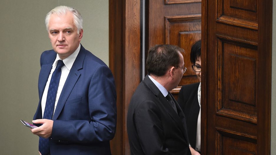 Lider Polski Razem Jarosław Gowin
