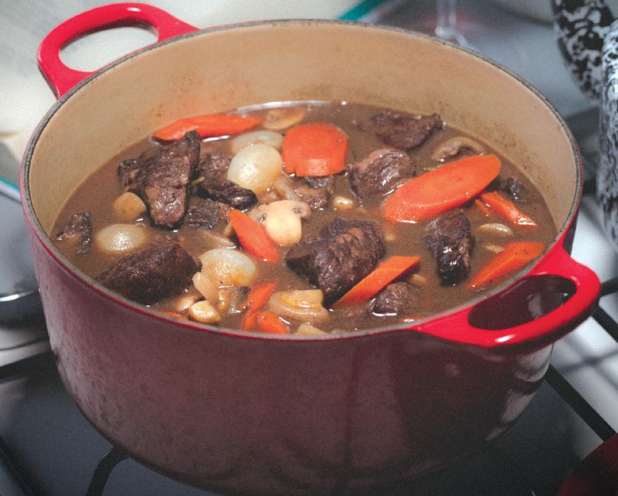 Bouef bourguignon. Przepis Julii Child