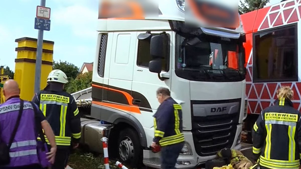 niemcy polska ciężarówka pociąg