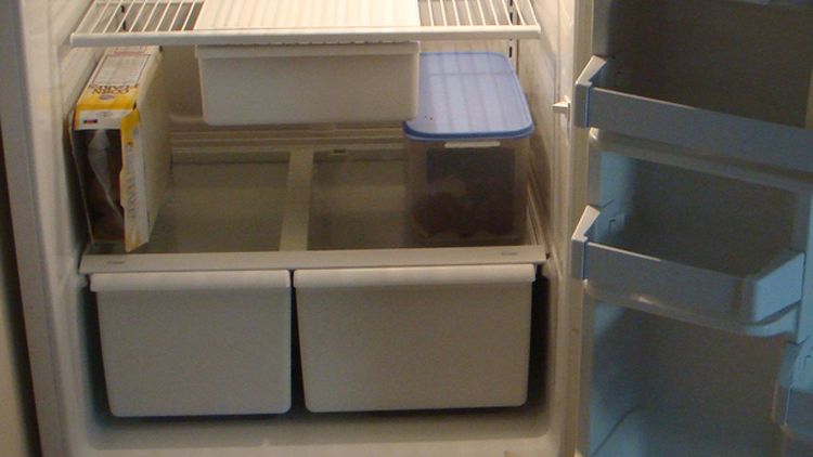 Everything in Ben's fridge