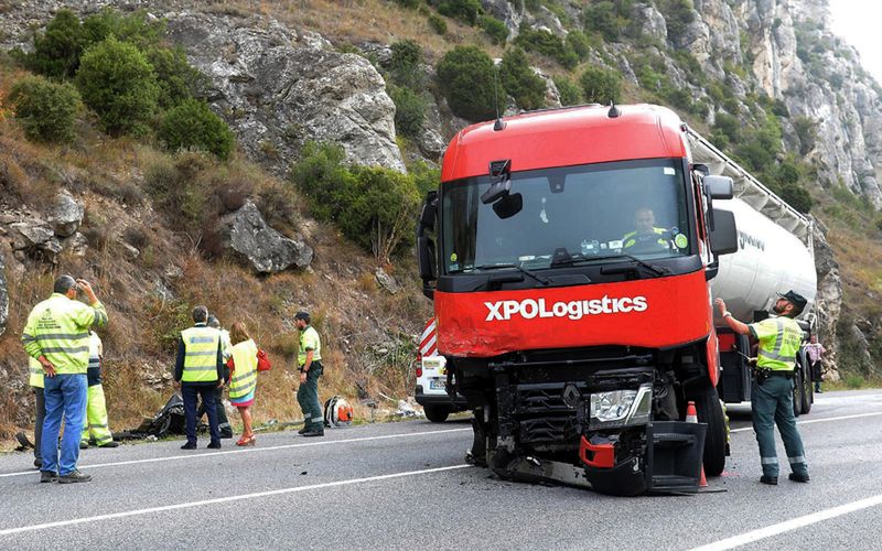 Tragiczny wypadek w Hiszpanii. Ciężarówkę prowadził Polak