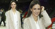Stylowa Kinga Rusin na Cavaliadzie 2017! Dziennikarka postawiła na wygodę
