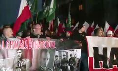 Narodowcy oddali w Hajnówce cześć "Buremu". A mieszkańcy - jego ofiarom