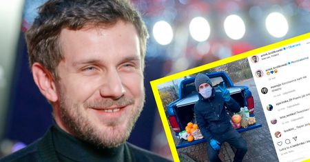 Koronawirus w Polsce. Antek Królikowski nie traci humoru. Pokazał zdjęcie